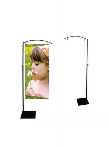 Swing Stand Sign Banner Stand Stylish Display Stand Adjustable Tall New
