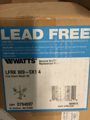 Watts LFRK909-CK1-4 First Check Repair Kit
