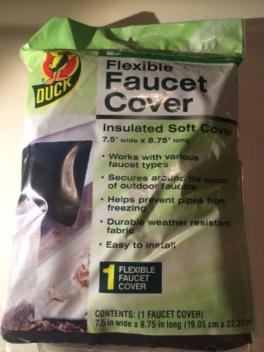 Duck brand flexible faucet cover insulated soft cover 7.5 inch  x 8.75 inch for sale