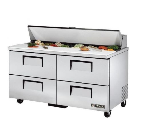 True tssu-60-16d-4 food prep table: solid 4 drawered unit free shipping! for sale