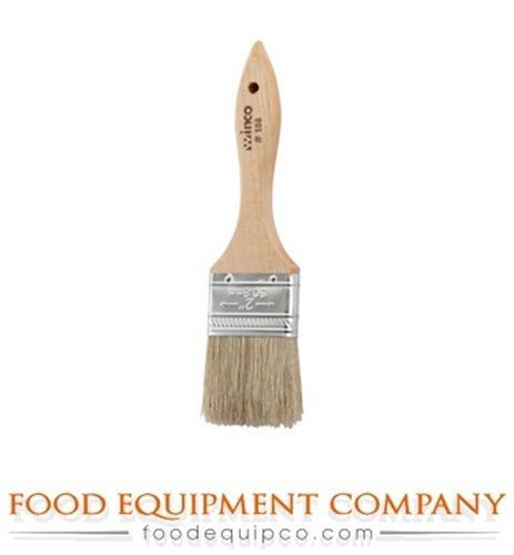 Winco wbr-20 pastry brush, 2&#034; wide, flat - case of 240 for sale