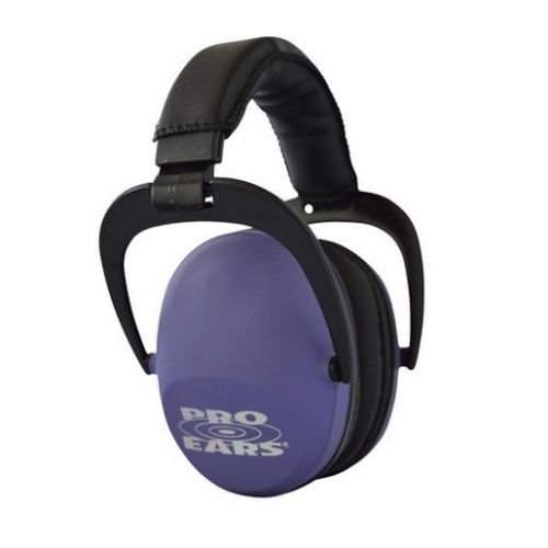 Pro ears peuspu ultra sleek ear muffs 26 dbs nrr - purple for sale
