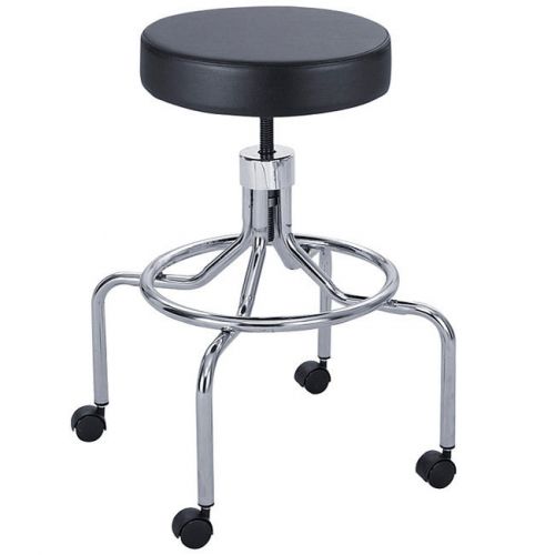 Safco black manual high base lab stool for sale