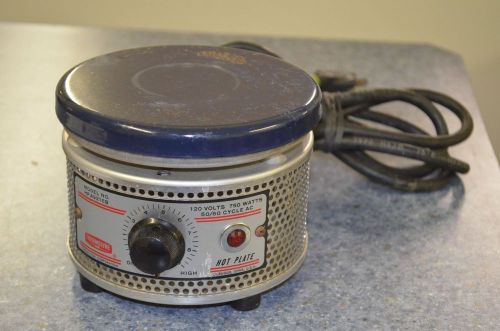 Thermolyne Hot Plate Model: HPA9215B 120 Volts, 750 Watts, 50/60 Cycle AC *USED*