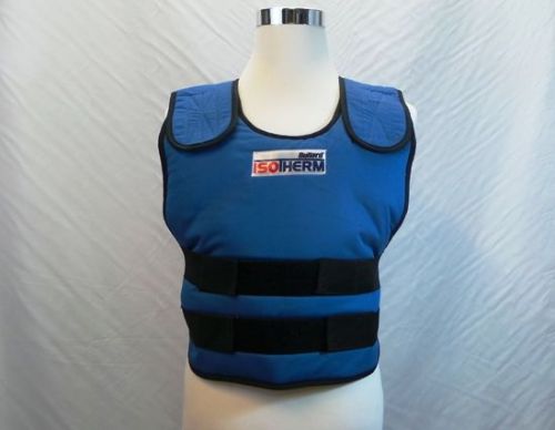 Bullard Isotherm Cooling Vest with Packs Thermo-Tec Adjustable Velcro Size M-L