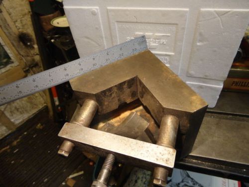 grinding milling fixture for punch or holding to work on end of shaft