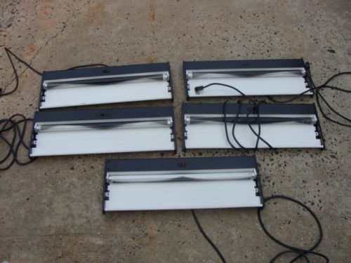 Lot of 5 Steelcase Task Light Model Designation LSM24K Light Fixture
