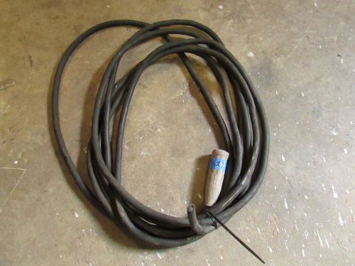 27&#039; 2/0 awg used welding cable  female end / no end for sale