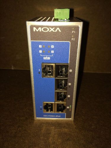 Moxa Industrial Ethernet Switch EDS-P206A-4PoE