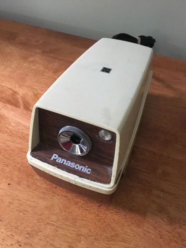 Vintage Panasonic KP-33 Electric Pencil Sharpener Tested And Working Well