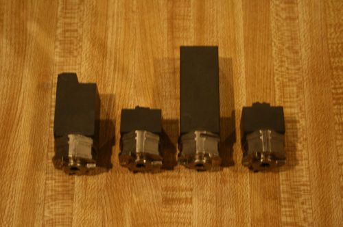 Set of 4 3R Mini Holders with Mounted EDM Graphite Electrode