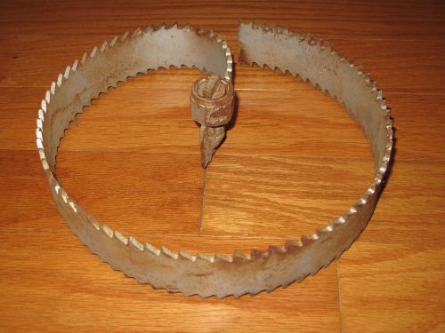 10&#034; Flat Root Removal Saw Blade Sewer Equipment Spiral Cutter
