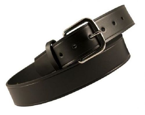 Boston Leather 6605-1-30 Value Line 1-3/4&#034; Garrison Belt Plain Black Nickel 30&#034;