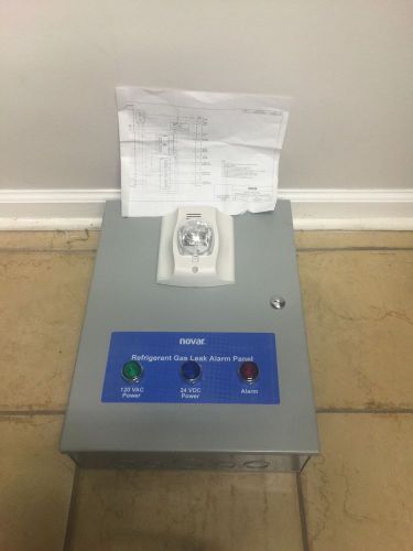 Novar Refrigerant Leak Detector Alarm Panel and Honeywell IR Sensor