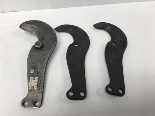 Hk porter 8690fs copper &amp; aluminum cutting tool cable cutter lot usa 3pc for sale