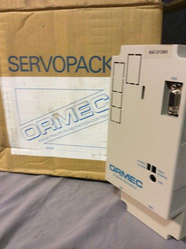 ORMEC D-Series Servo Drive SAC-D12N/I - SACD12NI - servodrive v1.0a -rebuilt-