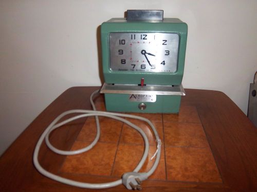 Acroprint 125NR4 Manual Time Recorder Time Clock