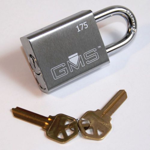 Rekeyable padlock to your house or business - kwikset  keyway, 2 keys for sale
