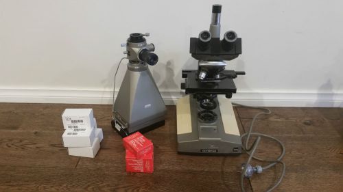 Olympus BHC BH C microscope + extras