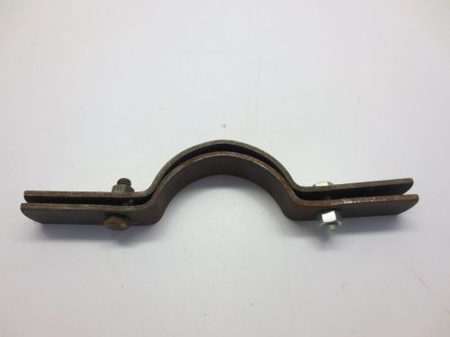 Black steel pipe hanger riser clamps 4&#034; for sale