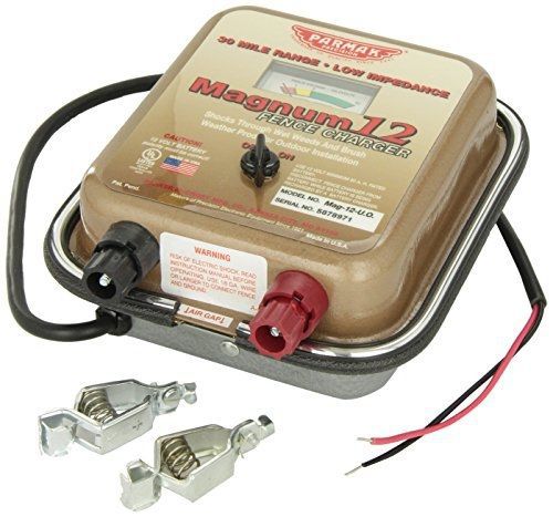 Parmak MAG12-UO 12-Volt Magnum Low Impedance Battery Operated 30-Mile Range