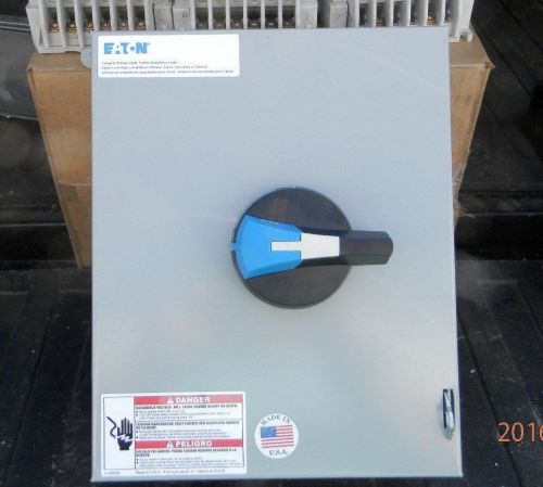 Nib cutler hammer er53060ug r series non-fusible enclosed rotary switch; 3-pole, for sale