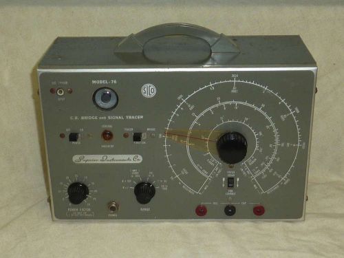 Superior 76 signal tracer and capacitance/resistance tester for sale
