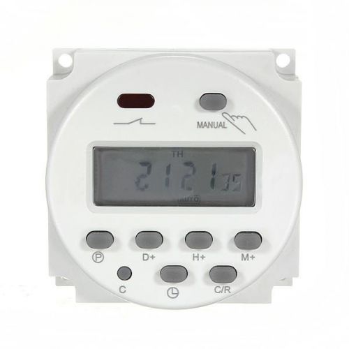 Dc 12v mini lcd digital microcomputer control power timer switch for sale