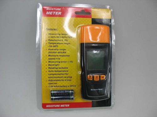 New GM610 Digital portable Moisture Meter Mini Wood Humidity Detector Sensor Hot