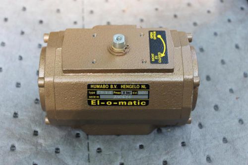 El-o-matic  pneumatic actuator  el o matic  type pd 3.5 120 psi for sale