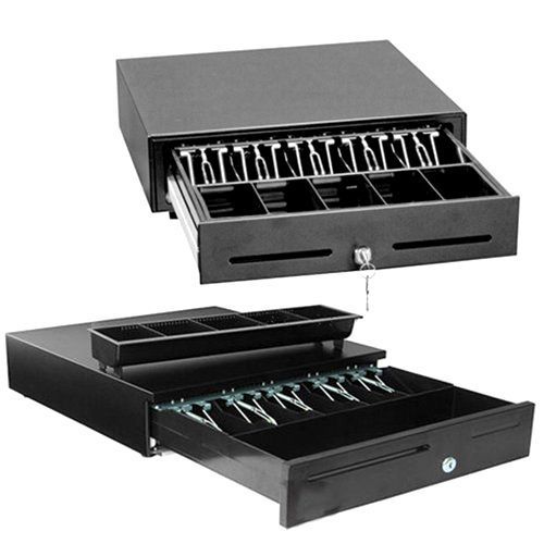 2xhome - 16 Point of Sales POS System Cash Drawer 12v Register Heavy Duty RJ11 R