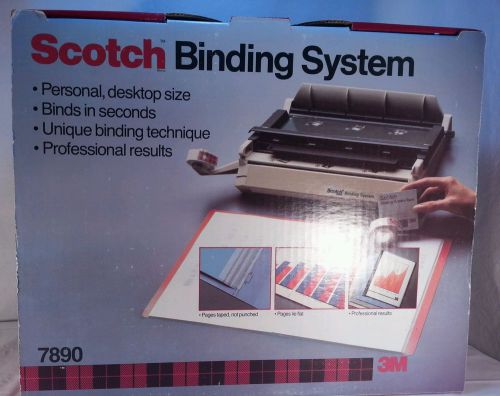 Scotch 7890 Desktop Binding System NIB
