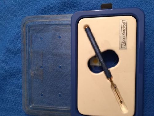 Alcon i.o.m. 16  #285 ophthalmic instrument w case