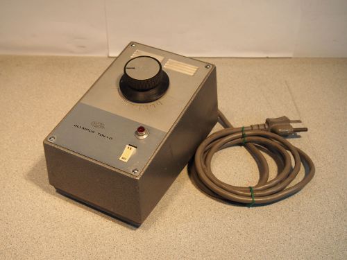 Vintage Olympus Tokyo TF Optical Microscope Lamp Power Supply 0-11vac Tested