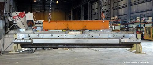 Used- EDI Extrusion Dies 98&#034; Wide Autoflex H40 Sheet Die. Approximately 4&#034; wide