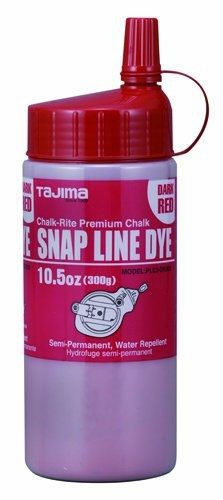 Tajima PLC3-DR300 Snap Line Dye, 10.5 Ounce, Red