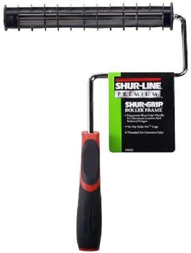 SHUR-LINE, 6 Pack, 9&#034;, Premium Shur Grip Ergo Paint Roller Frame