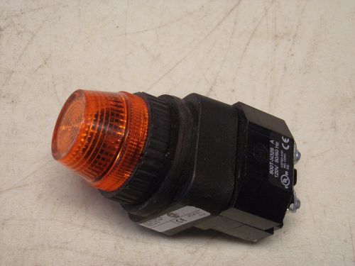 Allen Bradley 800H-PR16A Orange Amber Illuminated Button 800HPR16A 800H