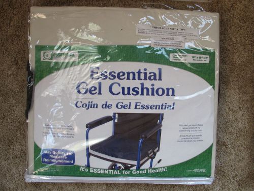 Essential  Gel Cushion D4001 - 16 X 18 X 2 Inch -- New w/ ripped package sleave