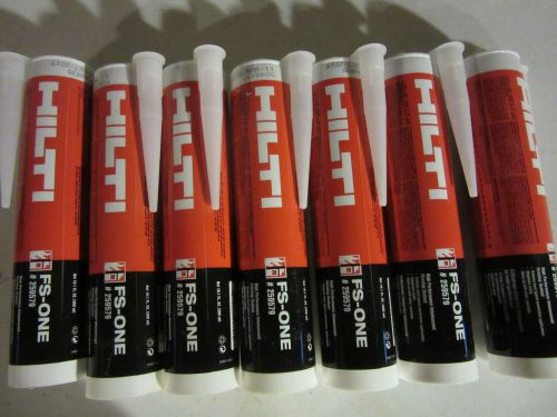 SEVEN (7) Hilti FS-ONE MAX 2101534 Firestop Sealant 10.1oz Tube 300 ml