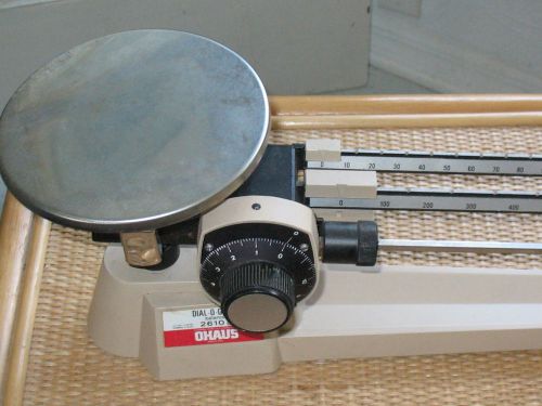 Vintage OHAUS Dial-o-Gram triple beam 2610g scale