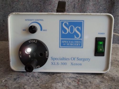 Specialties of Surgery XLS-300 Xenon Rapid Light Source with Head lights