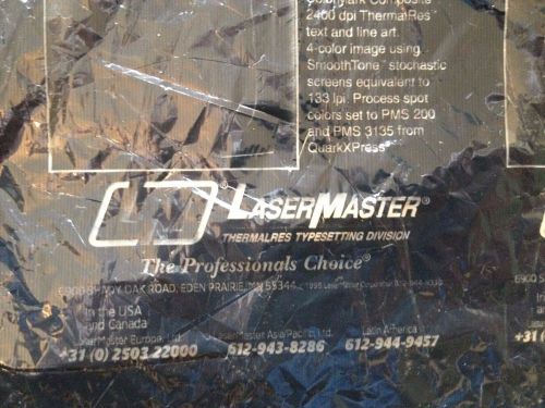 Laser Master Press Mate film roll