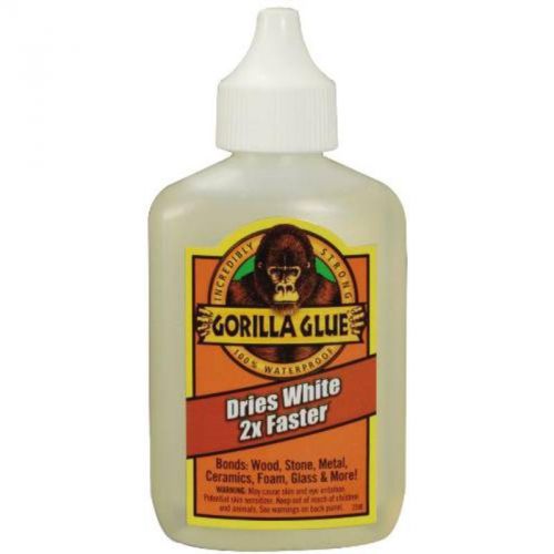 Gorilla Glue Dries White 2 Oz GORILLA PVC CEMENT LLC Glues and Adhesives 5201208