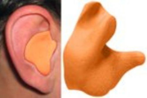 Radians Custom Molded Earplugs, Orange