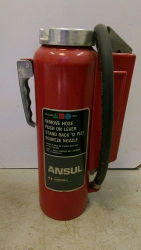 Ansul Red Line Fire Extinguisher 10LB ABC cartridge operated. FULL UNIT 20LBS.