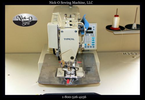 Rebuilt Typical TC131-0705 Programmable Stitcher with 70mm X 50mm Sew Field