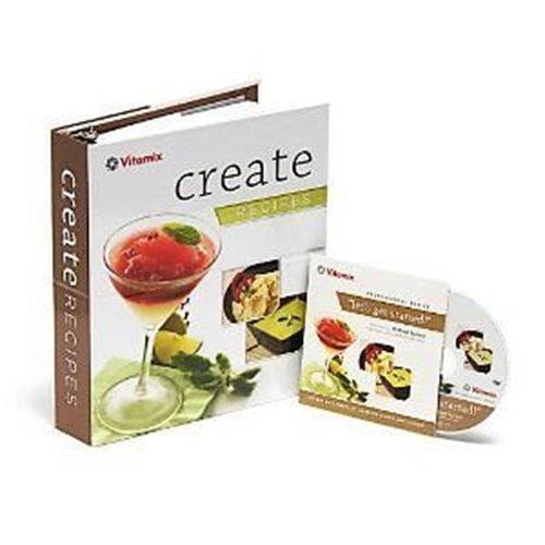 Vitamix &#034;Create&#034; Recipe Book with Chef Steve Schimoler Instr...USA Free Shipping