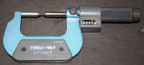 Fowler QLR 0-1&#034; Screw Thread Micrometer model # 52-219-091