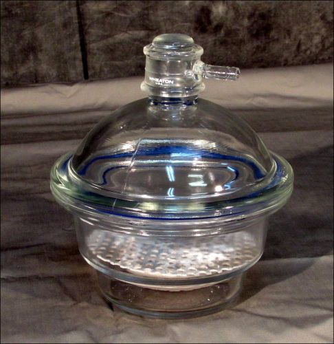 WHEATON DRY-SEAL GLASS VACUUM DESICCATOR, 150MM